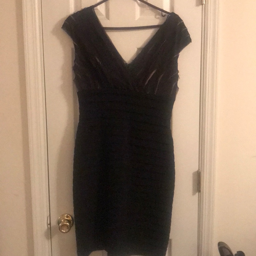 Adrianna Papell Great black dress for wedding